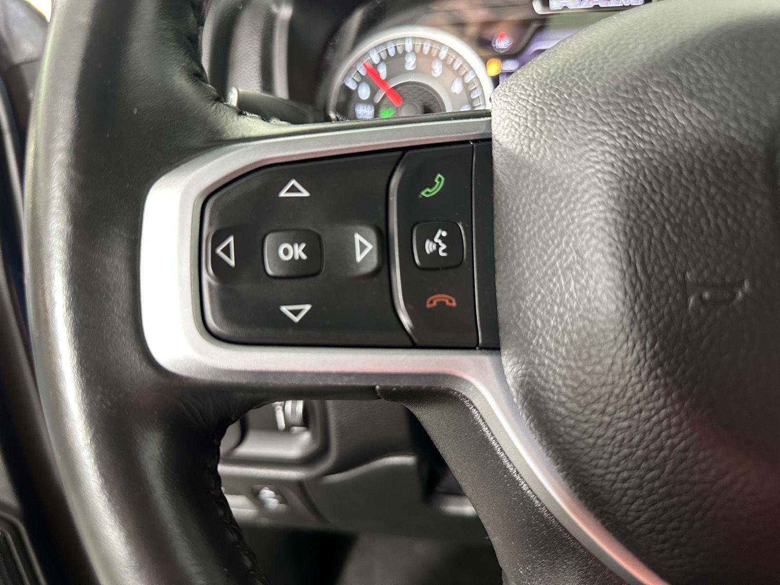 Used 2022 Patriot Blue Pearlcoat Ram Big Horn image 24