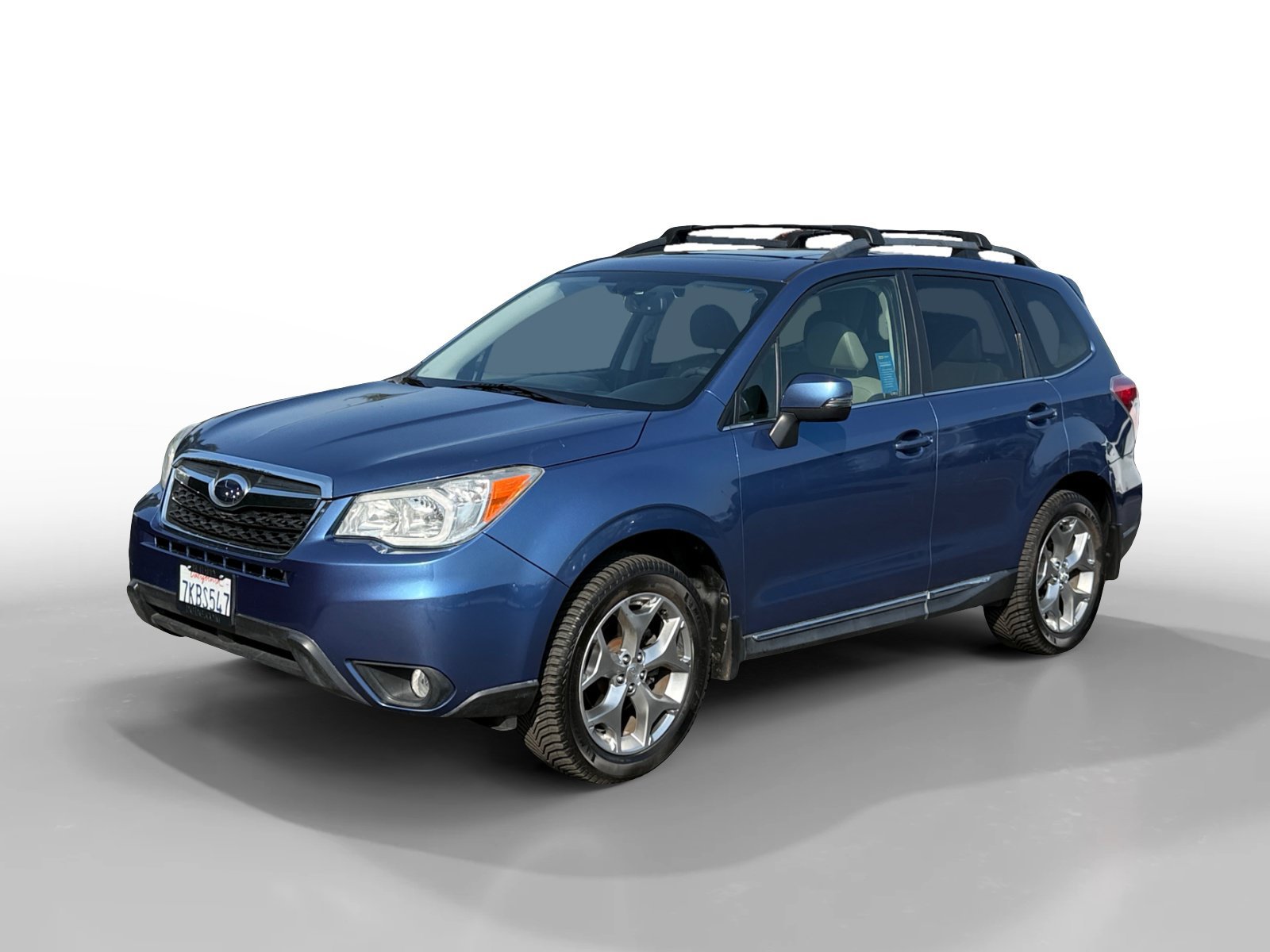 Used 2015 Quartz Blue Subaru 2.5i Touring image 1