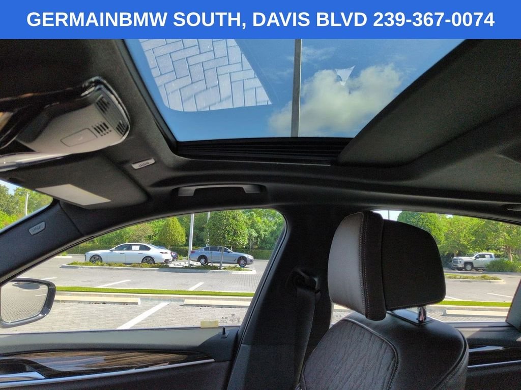 Certified Used 2023 White Metallic BMW 540i xDrive image 22