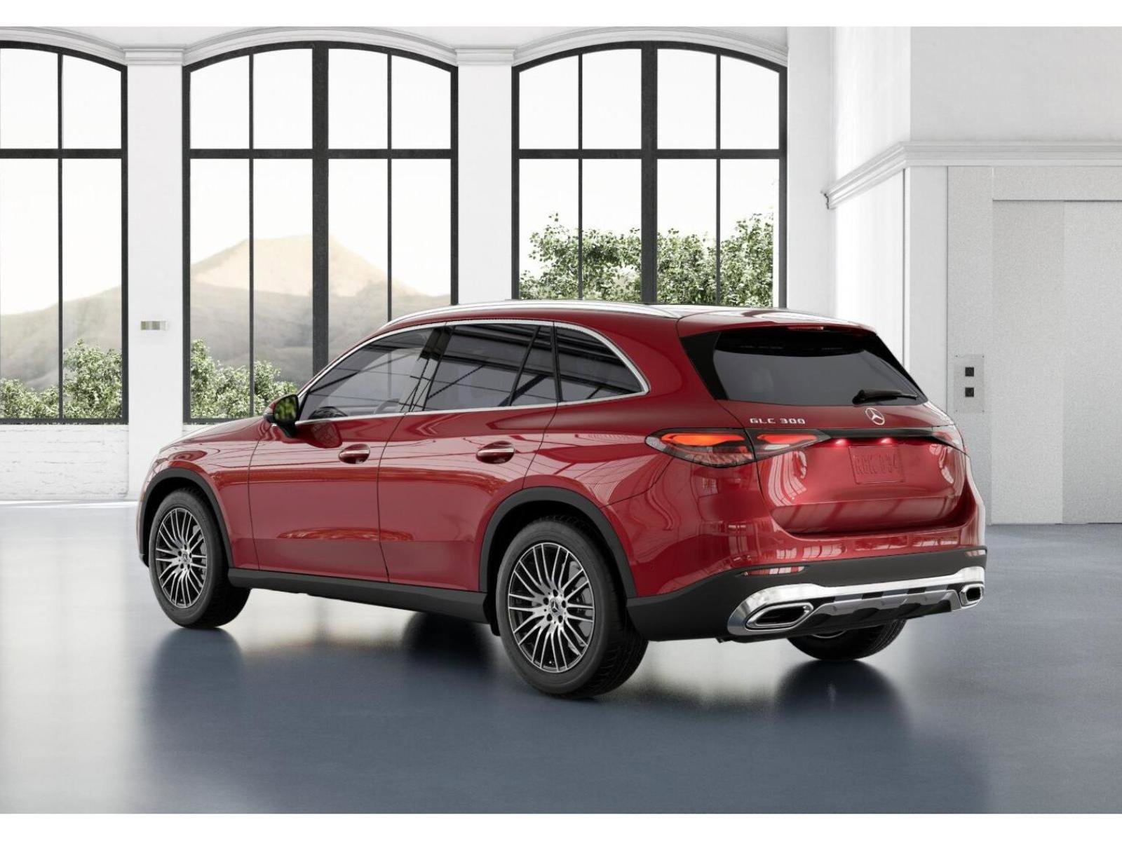 New 2026 MANUFAKTUR Patagonia Red Metallic Mercedes-Benz GLC 300 image 42