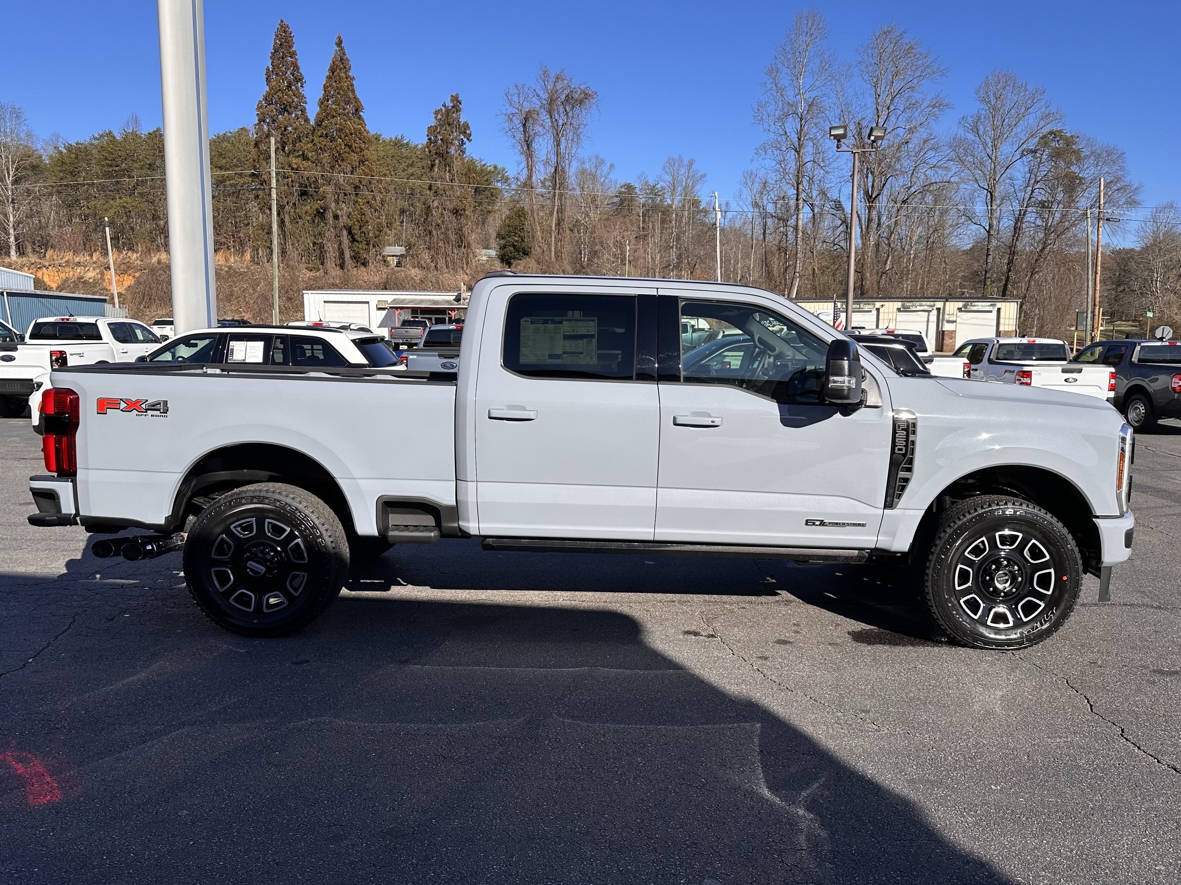 New 2026 Glacier Gray Metallic Tri-Coat Ford F-250® Platinum® image 5