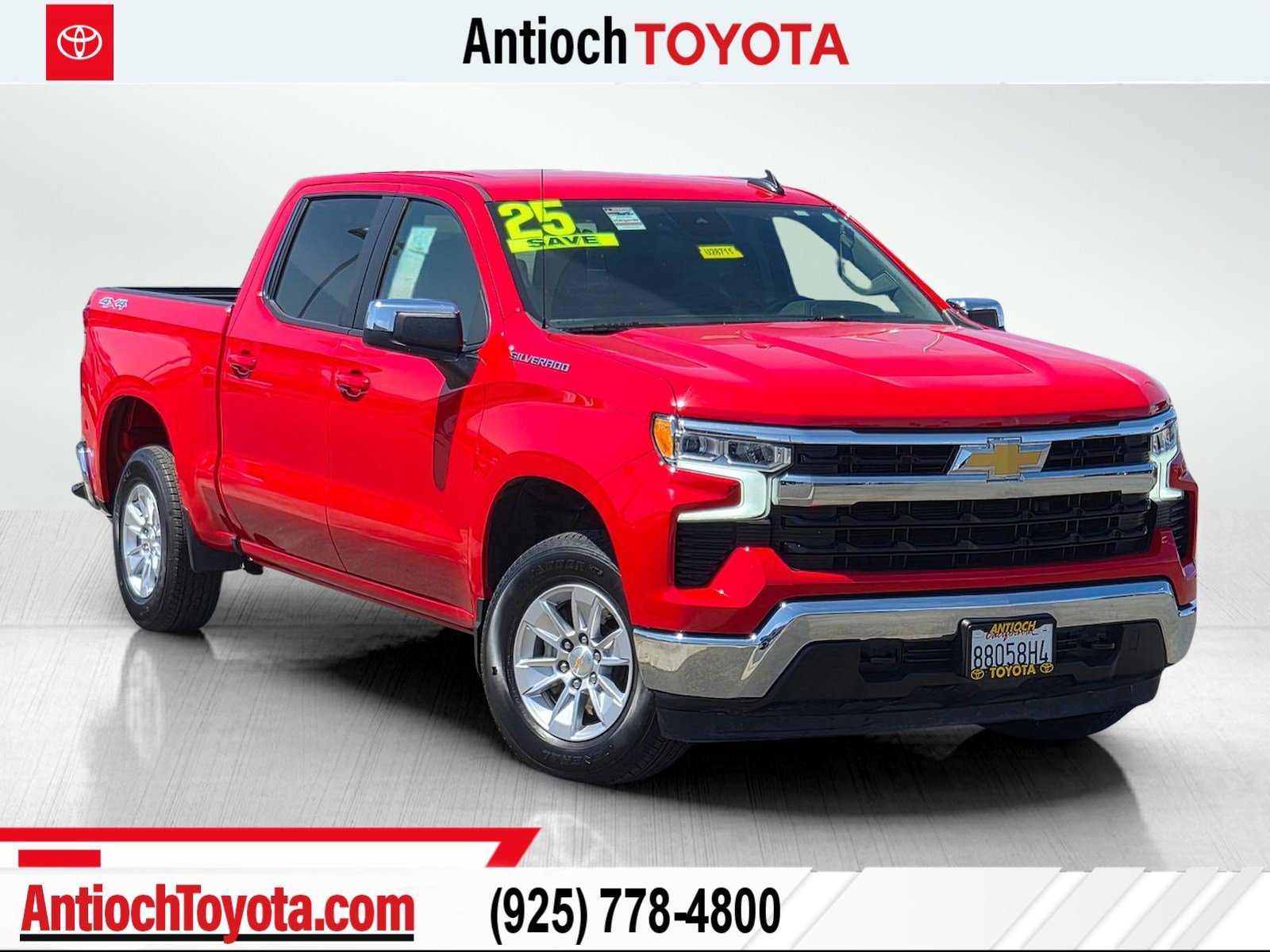 Used 2025 Red Hot Chevrolet LT image 1