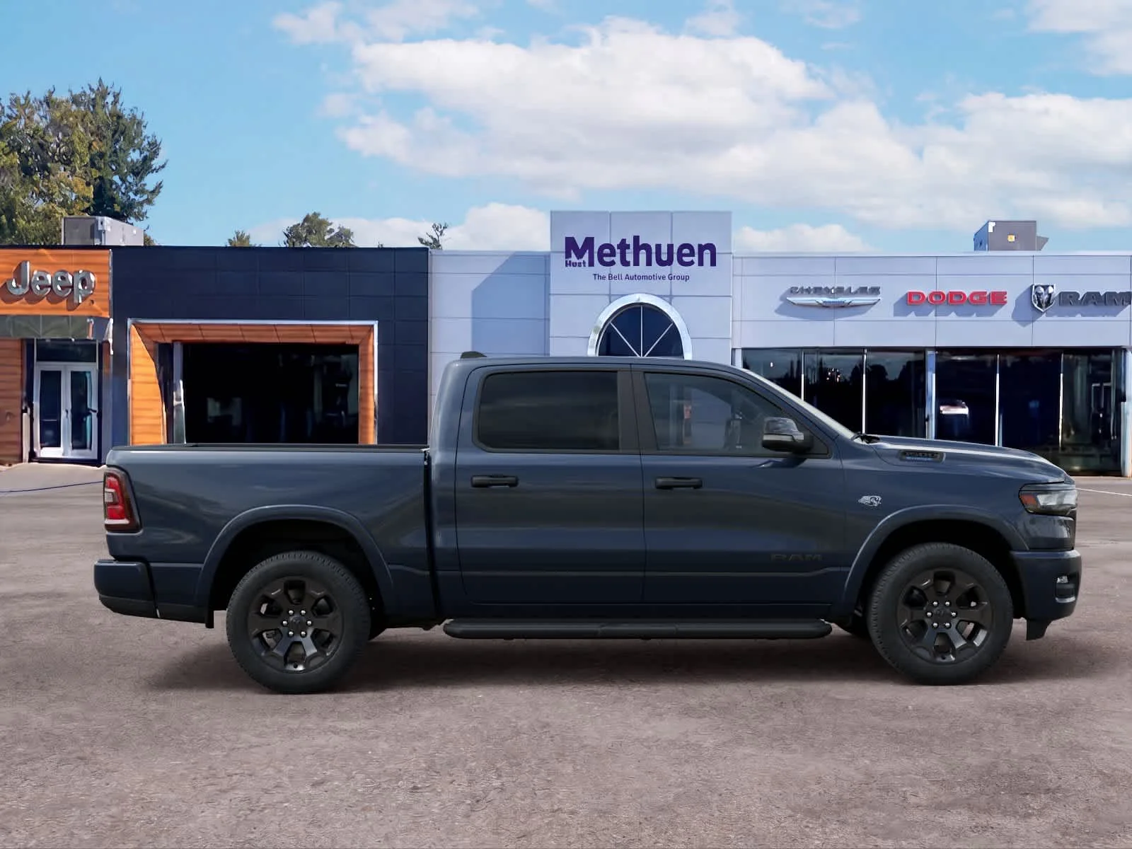 New 2026 Forged Blue Metallic Exterior Paint RAM Big Horn image 21