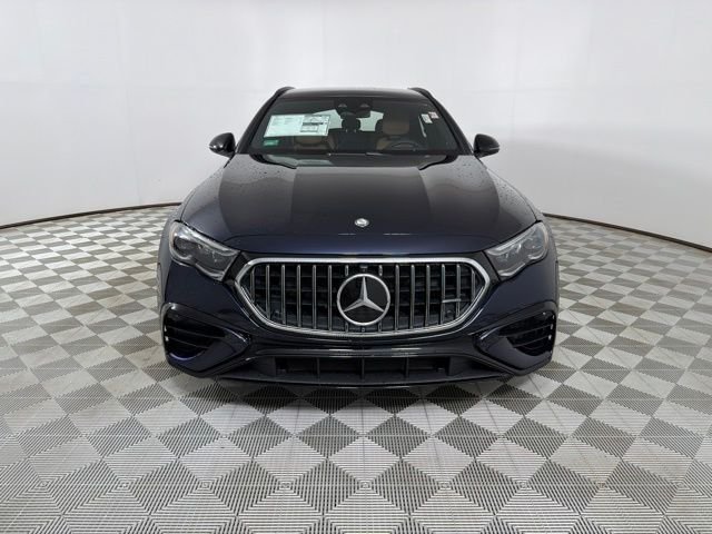 Used 2027 Nautical Blue Metallic Mercedes-Benz AMG® E 53 Hybrid Wagon image 2