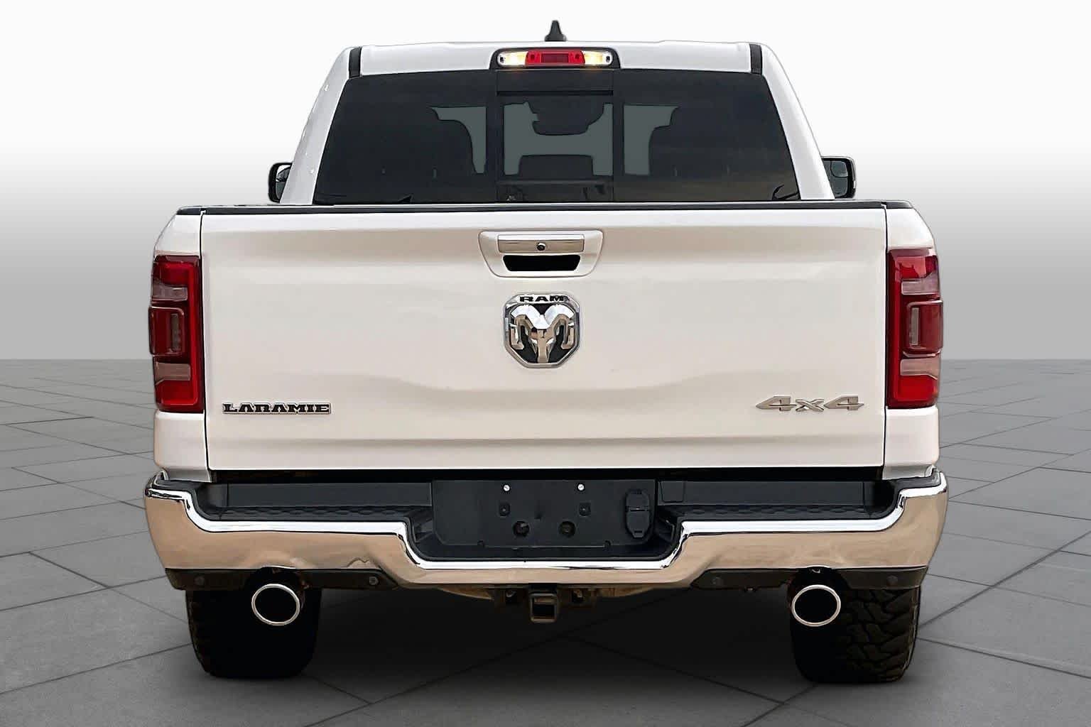 Used 2022 Bright White Clearcoat Ram Laramie image 4
