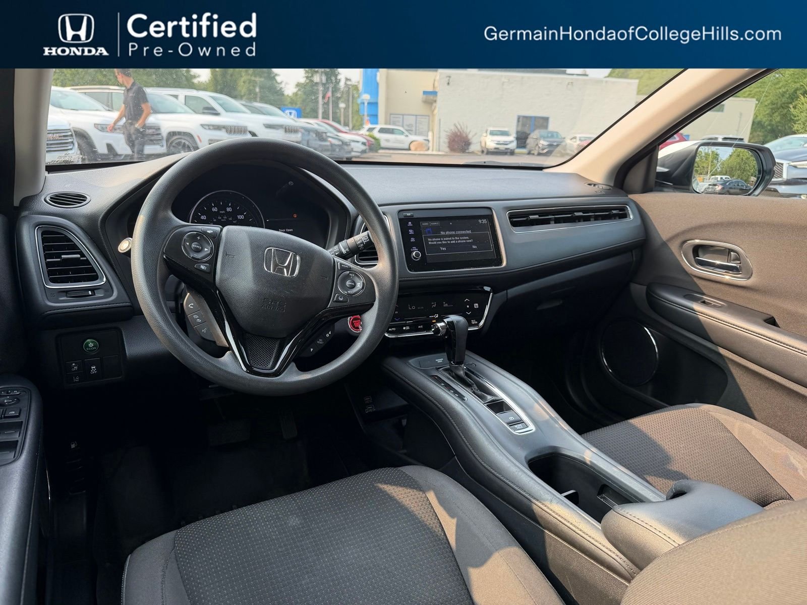 Certified Used 2019 Platinum White Pearl Honda EX image 14