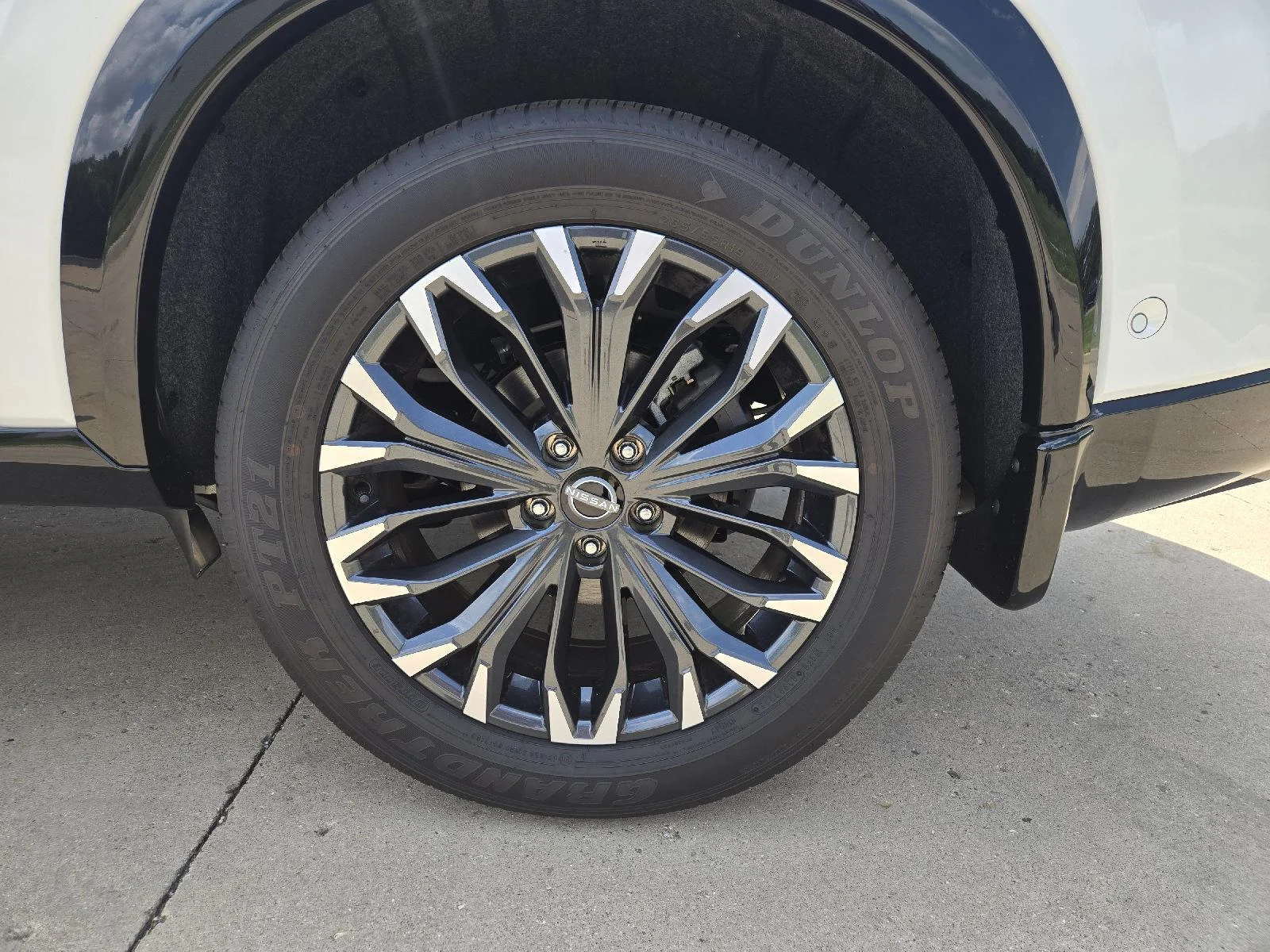 New 2026 Everest White Pearl/Super Black Nissan Platinum image 9
