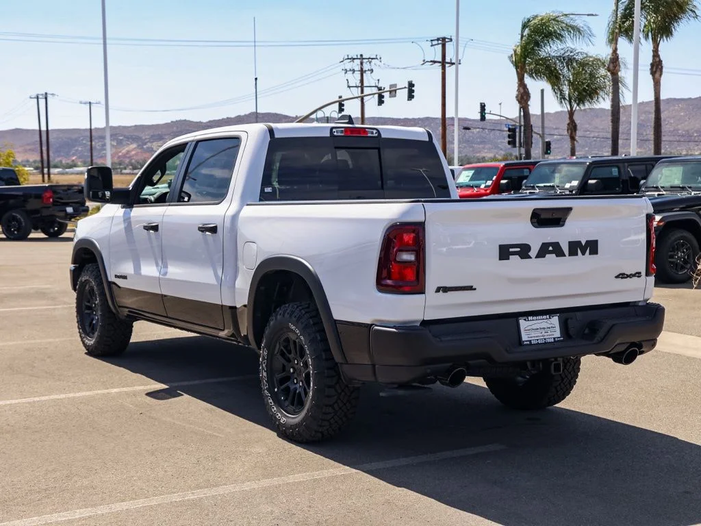 New 2026 Bright White Clear-Coat Exterior Paint RAM Rebel image 34