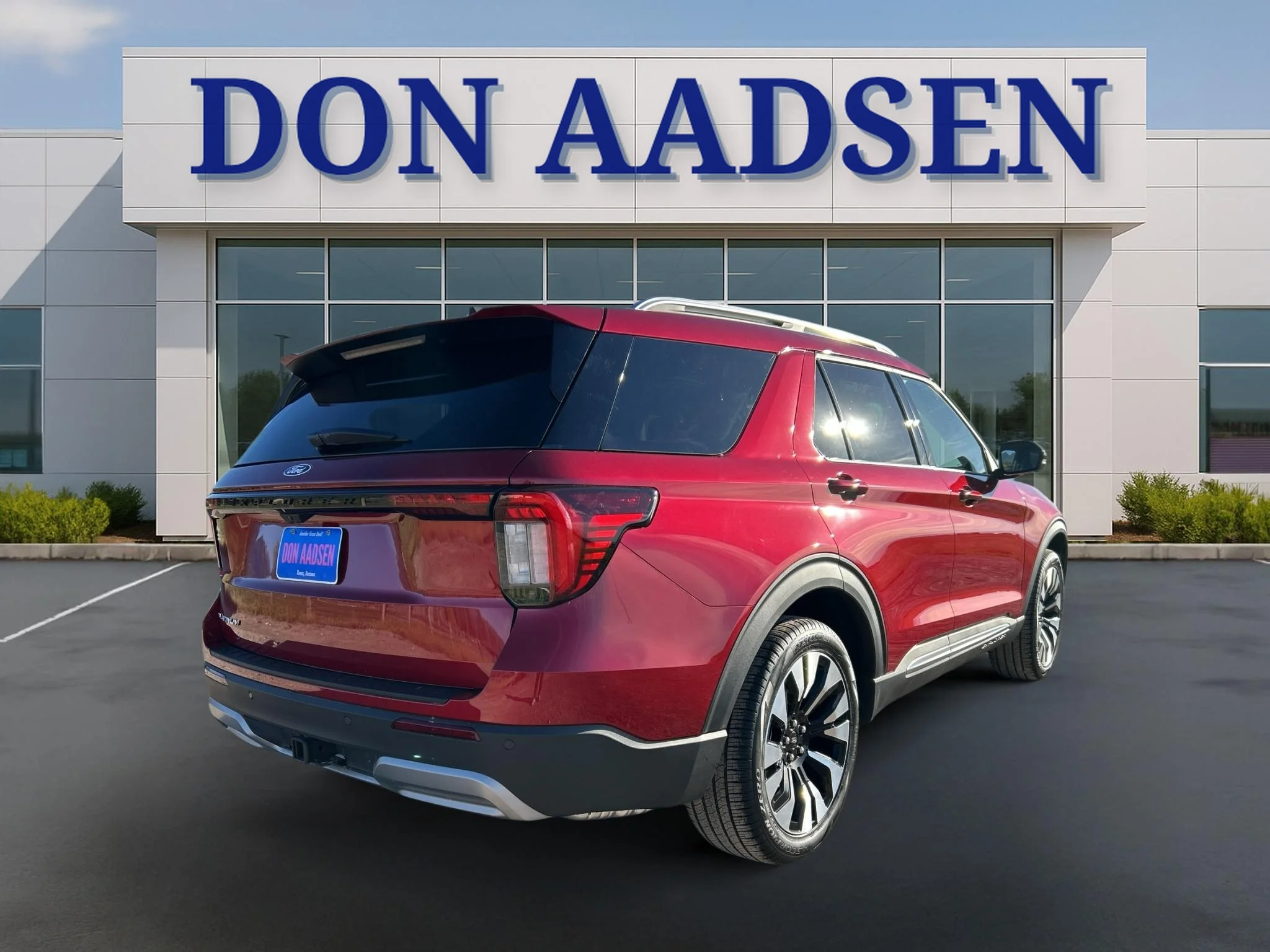New 2027 Ruby Red Metallic Tinted Clearcoat Ford Platinum™ image 8