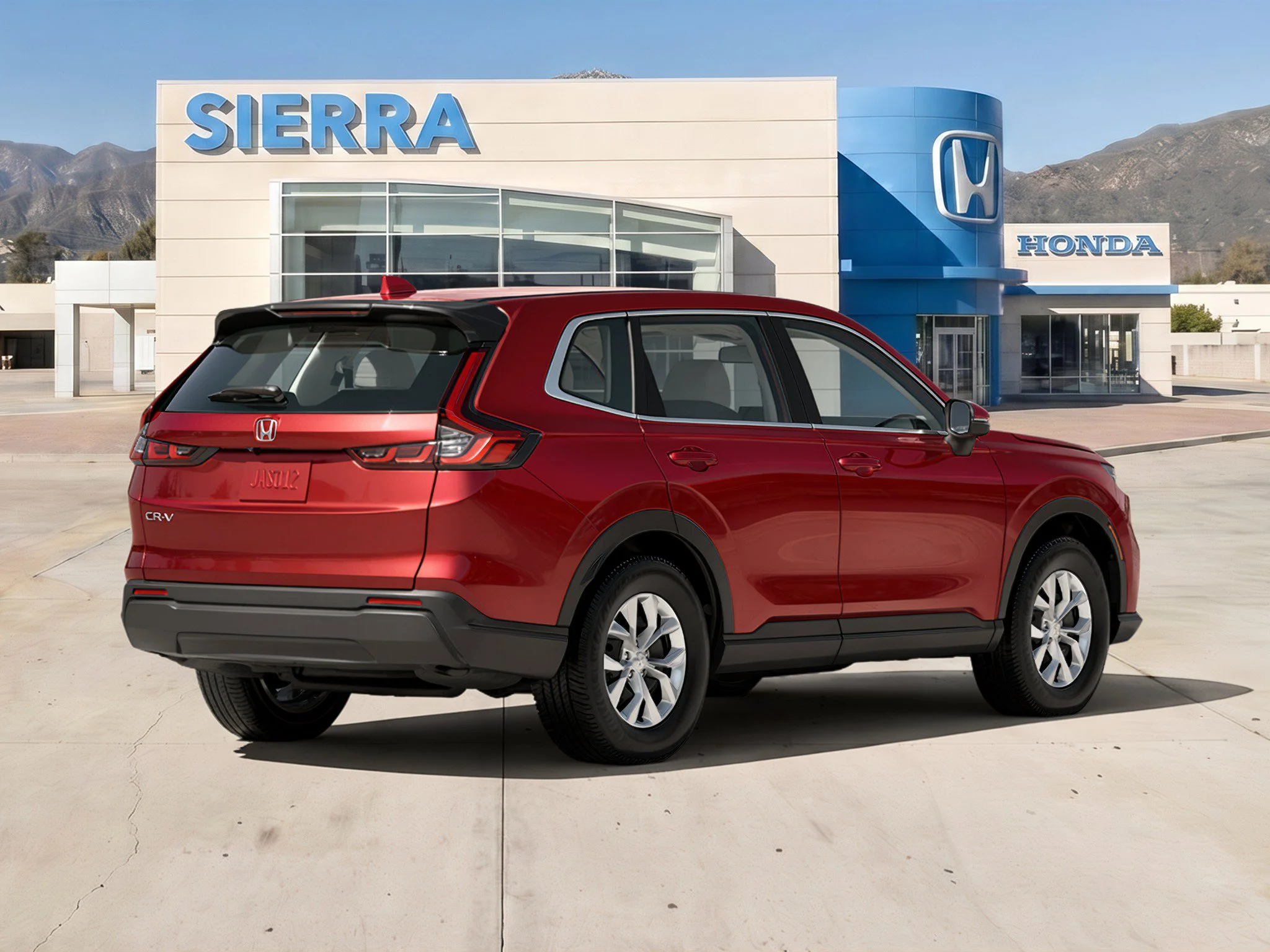 New 2027 Radiant Red Metallic Honda LX 2WD image 3