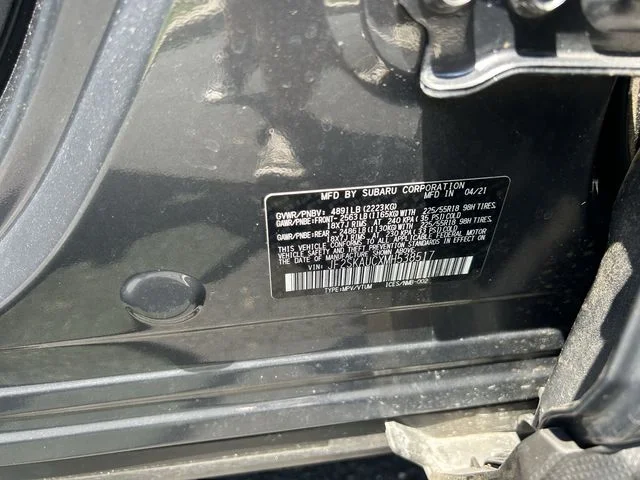 Used 2021 Gray Subaru Limited image 40