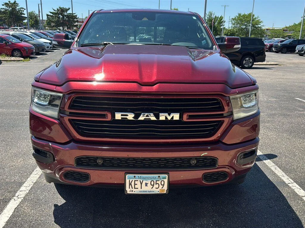 Used 2021 RAM Ram 1500 Pickup Laramie with VIN 1C6SRFJT3MN780151 for sale in Waconia, Minnesota