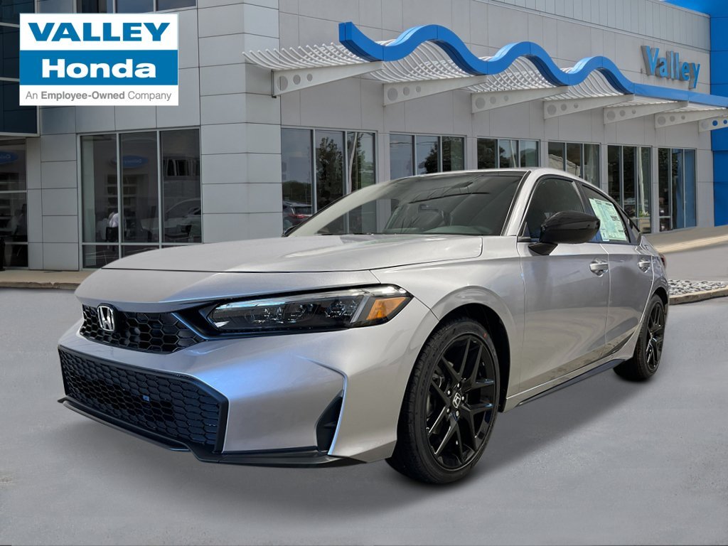 New 2026 Solar Silver Metallic Honda Sport image 1