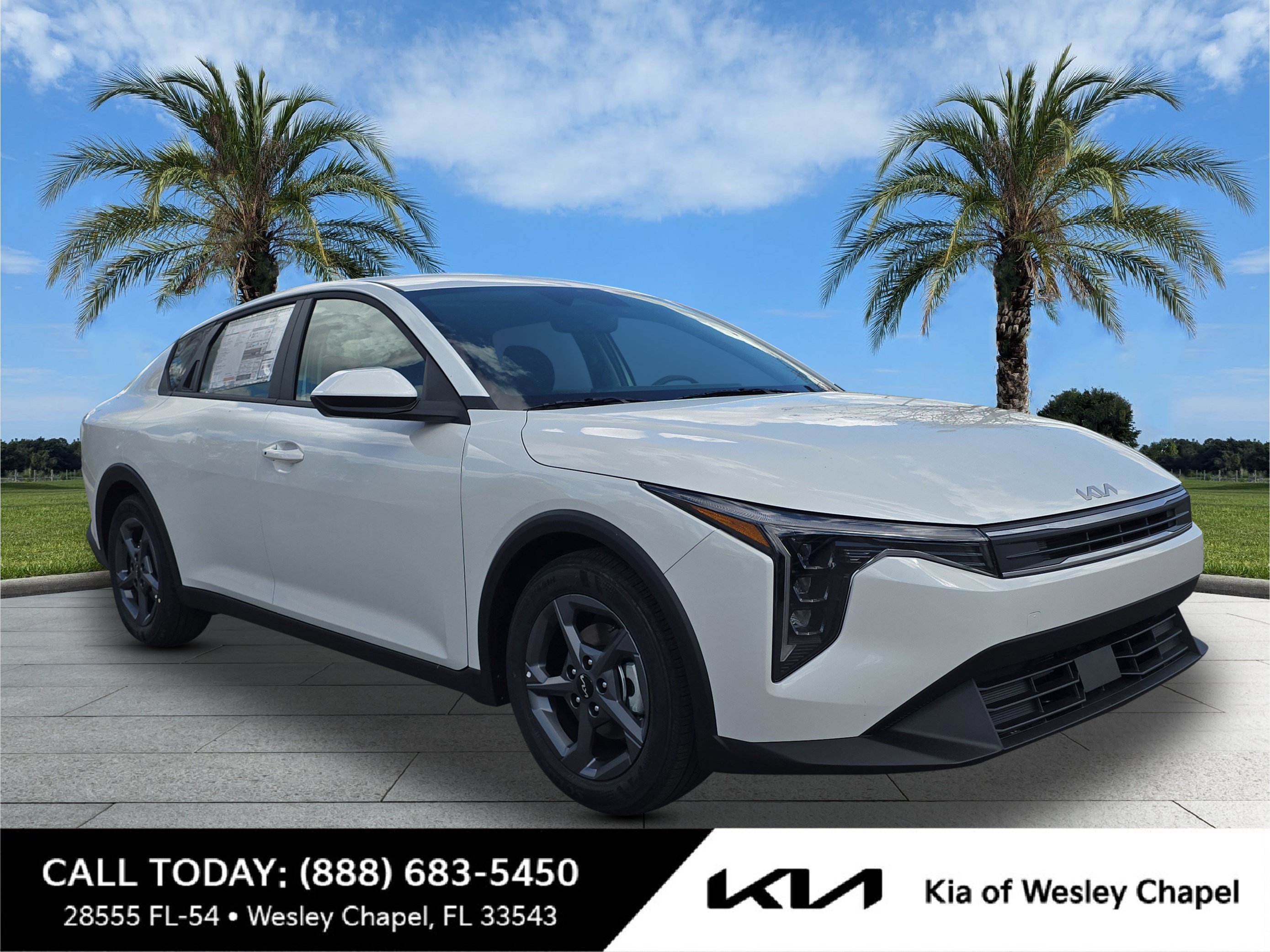 New 2026 Snow White Pearl Kia LXS image 1