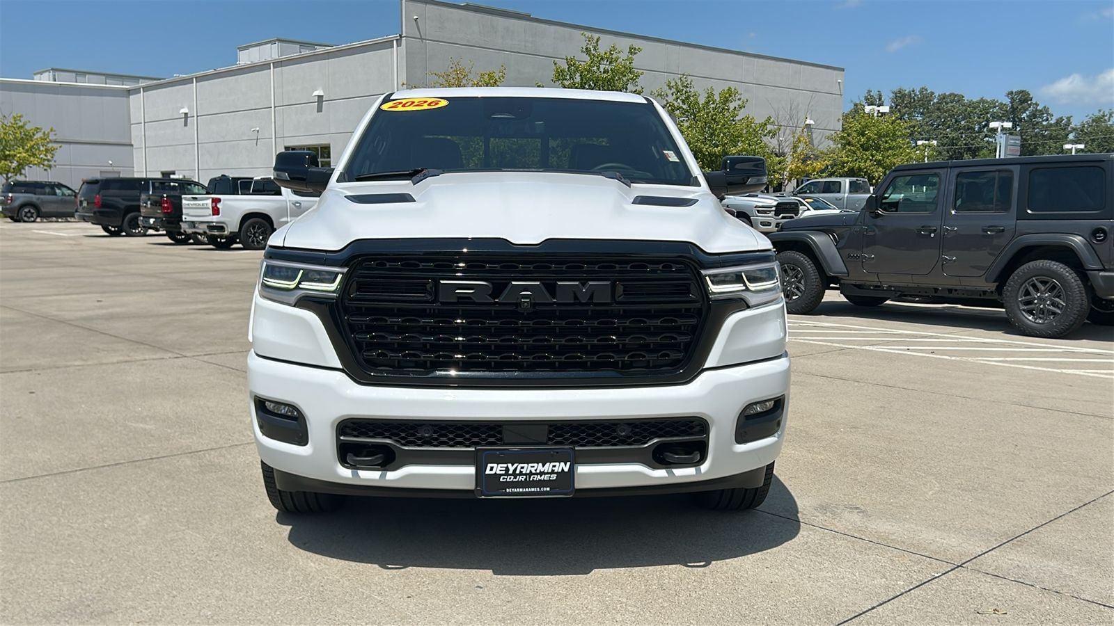 New 2026 Bright White Clear-Coat Exterior Paint RAM Limited image 9