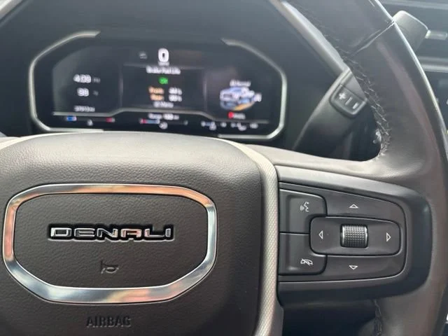 Certified Used 2024 White Frost Tricoat GMC Denali DRW image 30