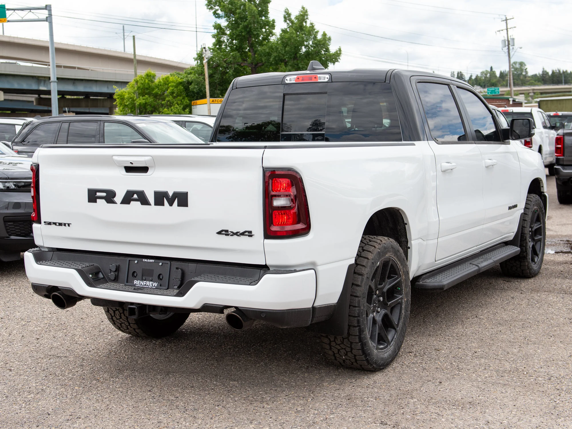 New 2026 White RAM Sport*, 2 Inch Lift, 33 Inch Tires image 7