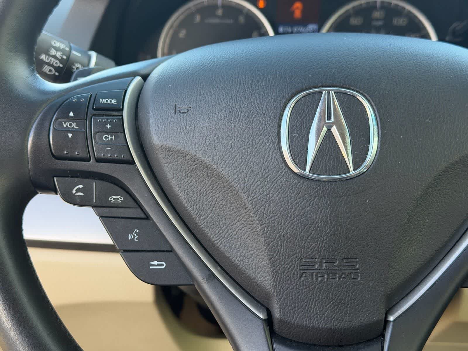 Used 2013 White Acura Tech Pkg image 16