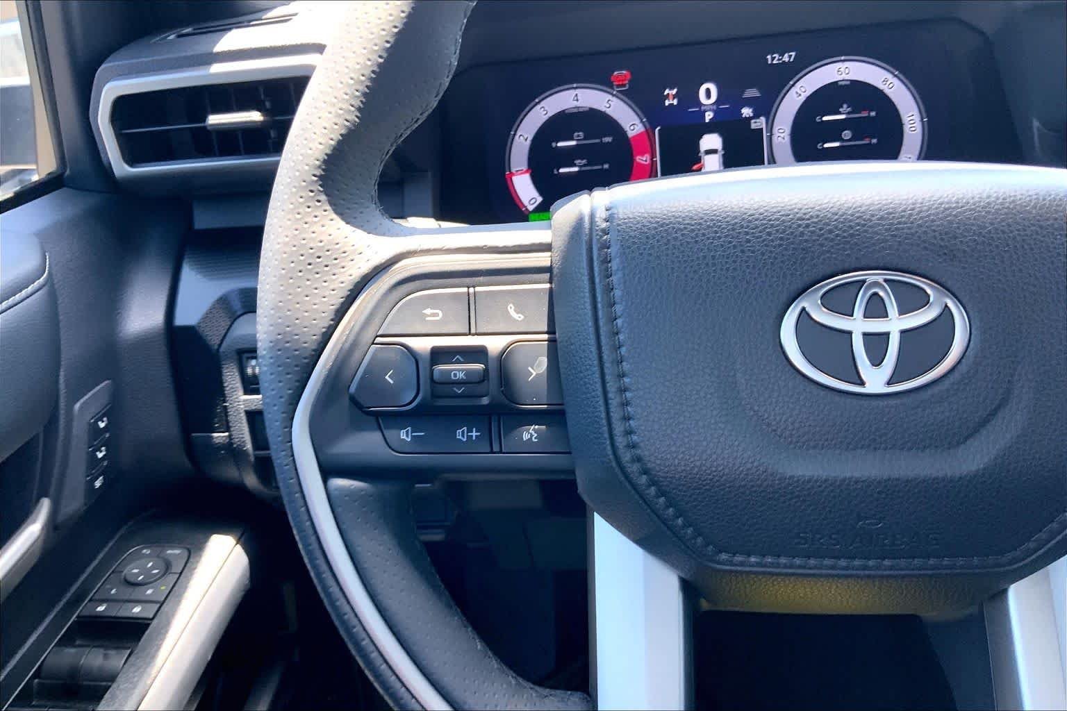 Used 2025 Black Toyota Hybrid Limited image 24