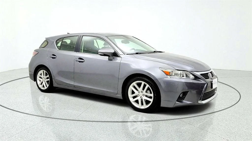 Used 2016 Nebula Gray Pearl Lexus 5dr Sedan Hybrid w/ Moonroof, Backup Camera & Seat Comfort Pkg image 3