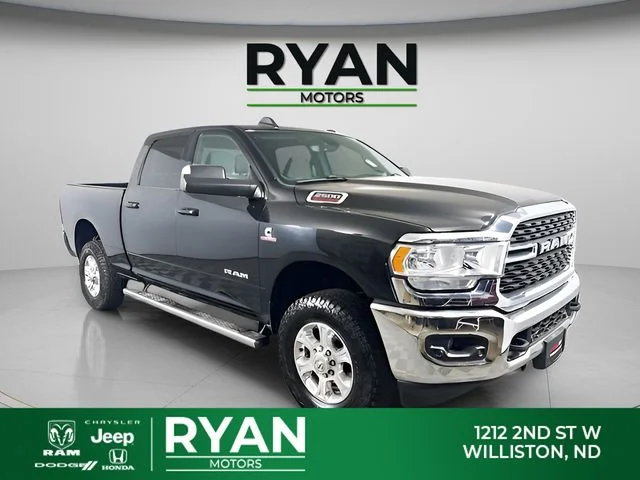 Used 2022 Diamond Black Ram Big Horn image 1