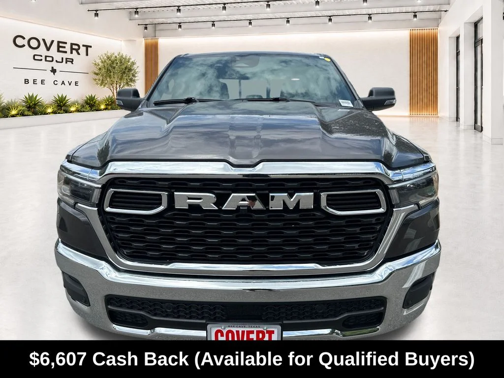 New 2026 Granite Crystal Metallic Clearcoat RAM Big Horn/Lone Star image 3
