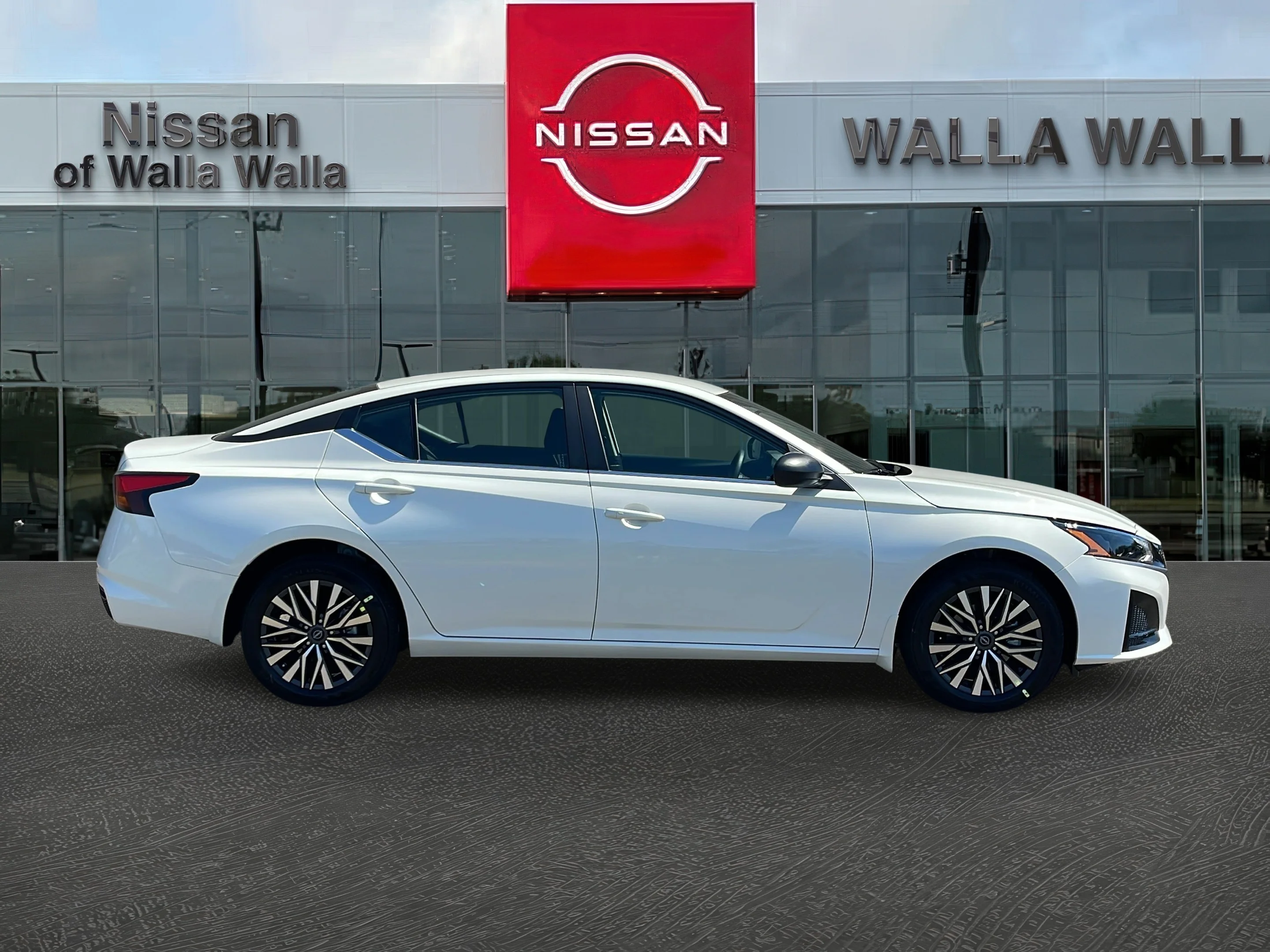 New 2026 Pearl White Tricoat Nissan SV image 8
