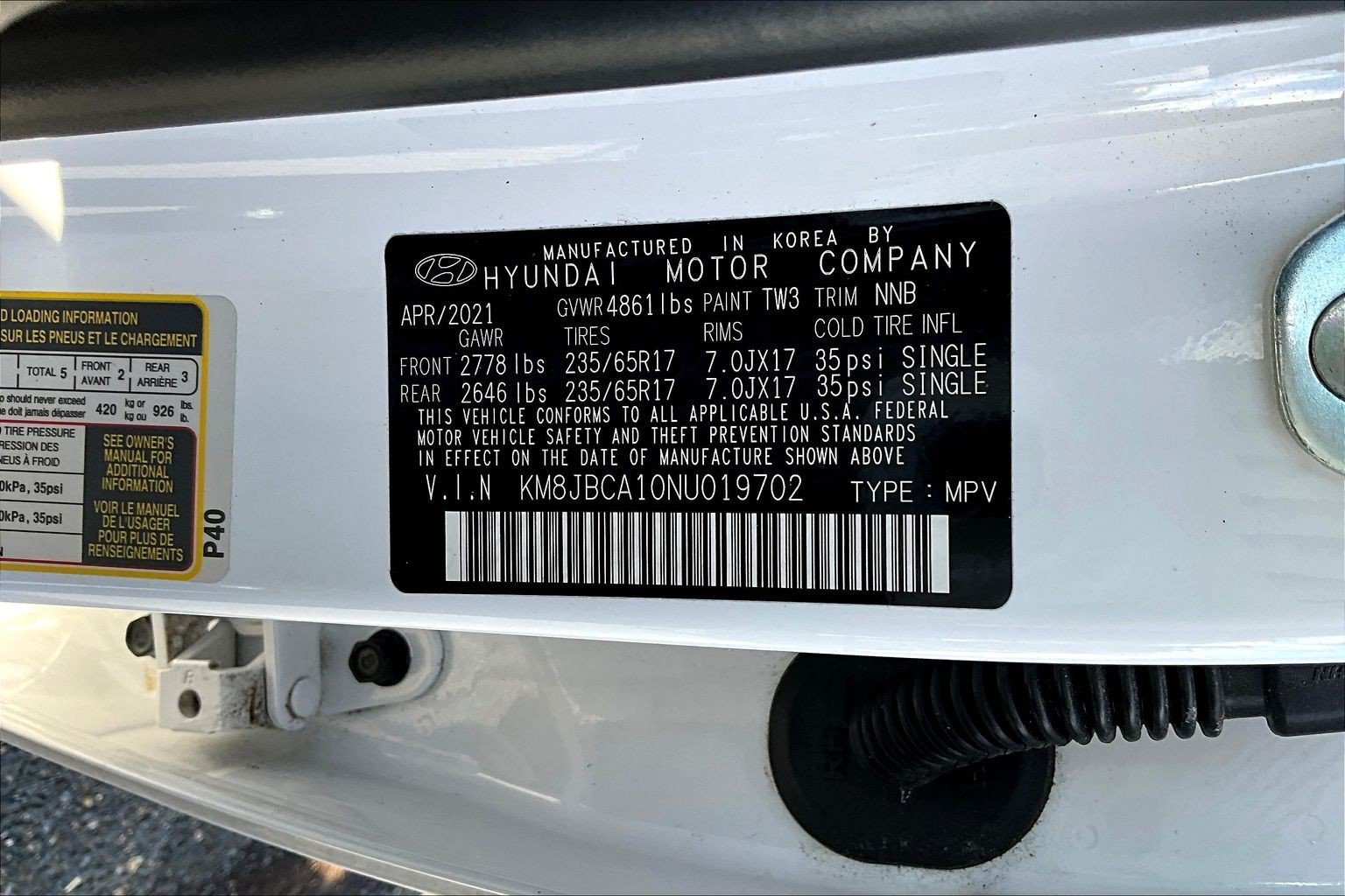 Used 2022 Gray Hyundai Blue image 16