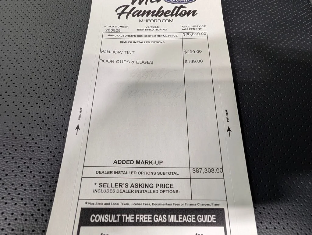 New 2026 Agate Black Metallic Ford F-250® Lariat® image 35