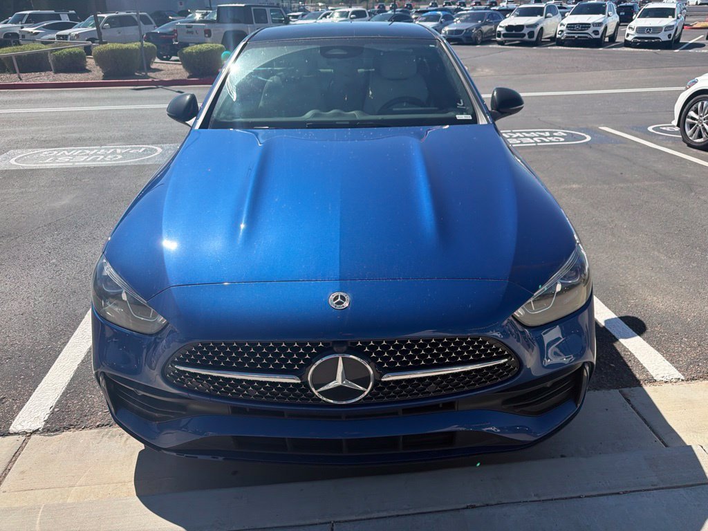 Certified Used 2024 Starling Blue Metallic Mercedes-Benz C 300 image 2