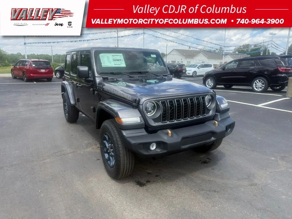 New 2026 Granite Crystal Metallic Clear-Coat Exterior Paint Jeep 85th Anniversary Edition image 1