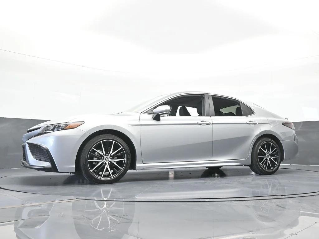 Used 2024 Celestial Silver Metallic Toyota SE image 50