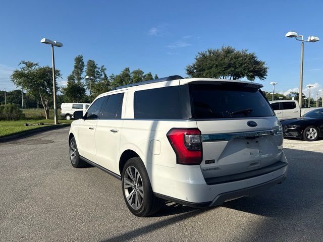Used 2021 Star White Metallic Tri-Coat Ford Limited image 3