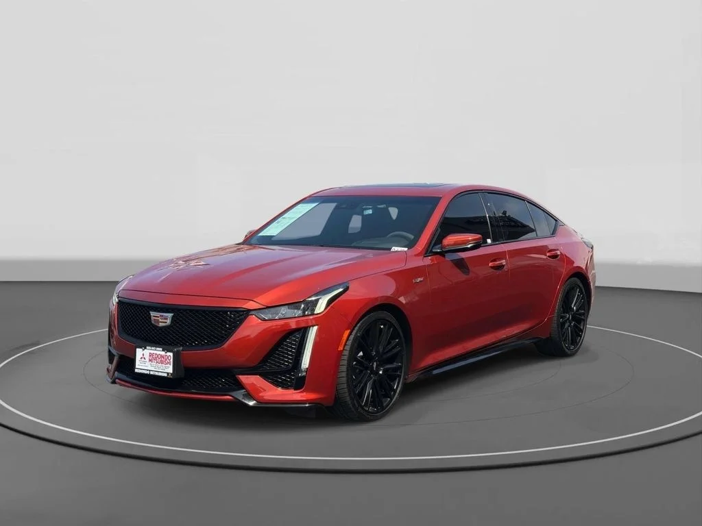 Used 2020 Royal Spice Metallic Cadillac V-Series image 1
