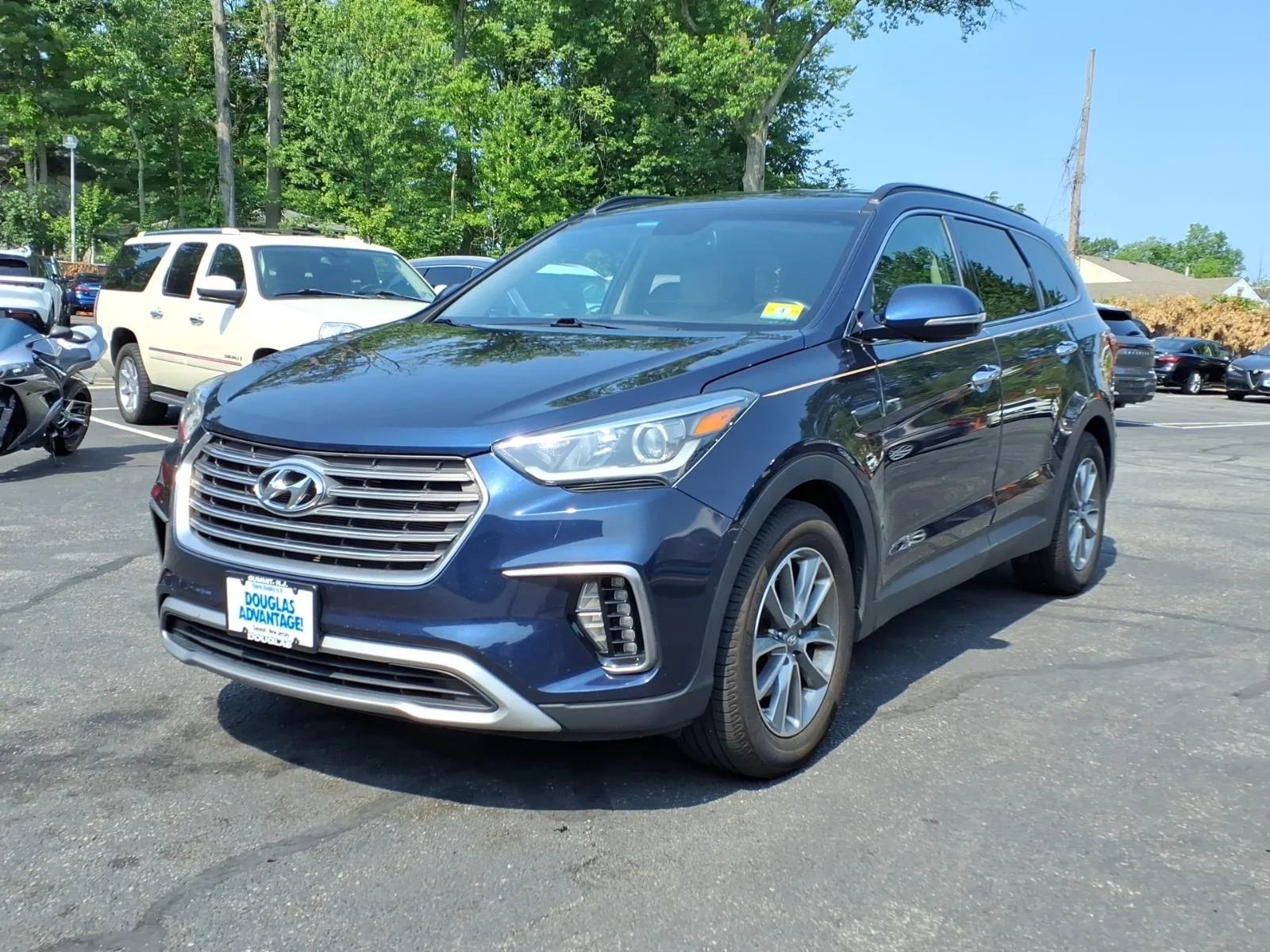 Used 2017 Hyundai Santa Fe SE with VIN KM8SNDHF4HU169349 for sale in Summit, NJ