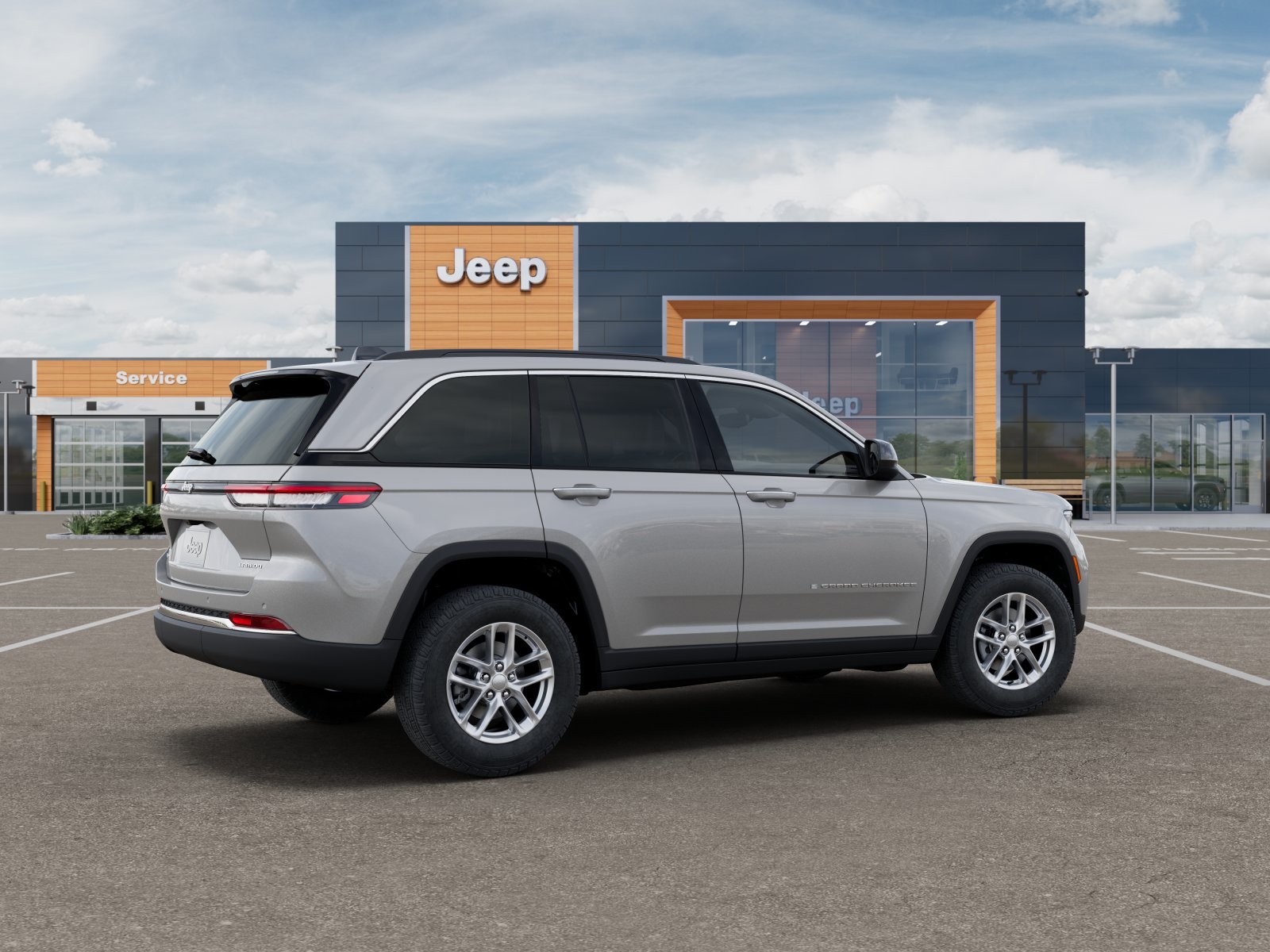 New 2025 Silver Zynith Exterior Paint Jeep Laredo X image 29