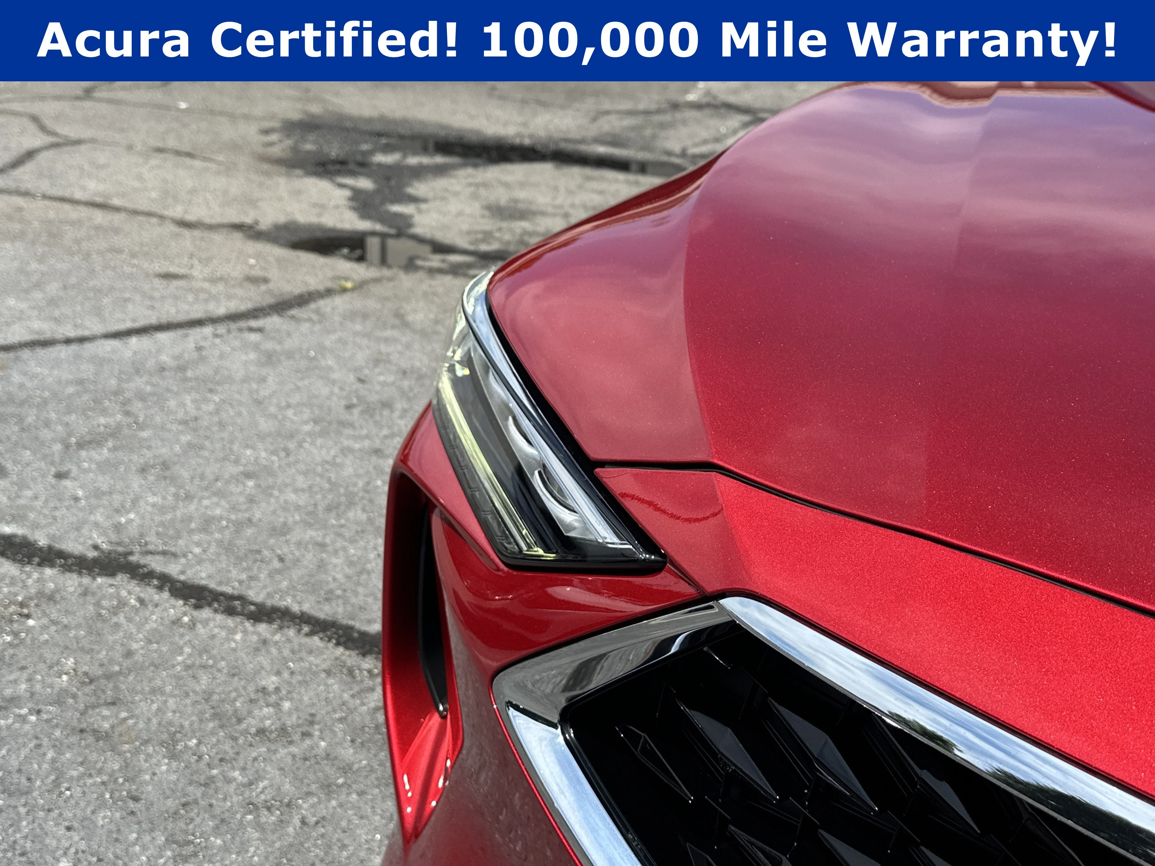 Certified Used 2023 Performance Red Pearl Acura SH-AWD ADVANCE image 11