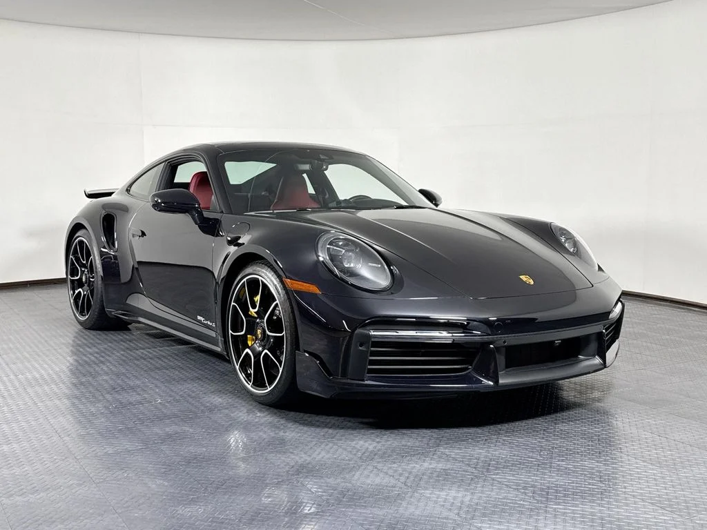 Used 2021 Jet Black Porsche Turbo S image 9