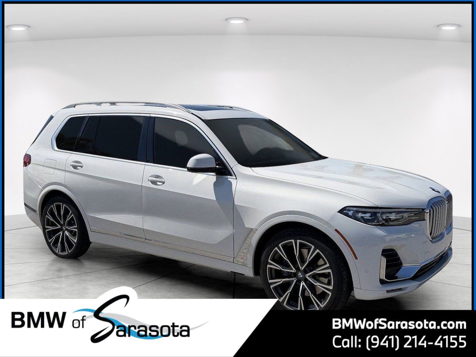 Alpine White 2021 BMW X7 xDrive40i AWD SUV / Crossover All-Wheel Drive