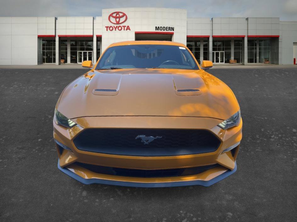Used 2018 Orange Fury Metallic Tri-Coat Ford EcoBoost image 2