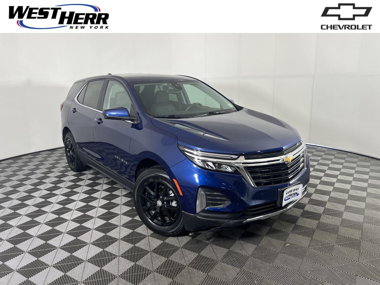 Used 2022 Blue Glow Metallic Chevrolet LT image 1