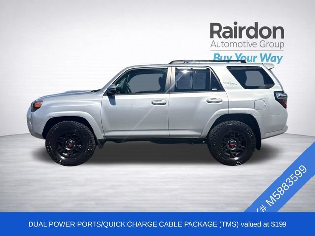 Used 2021 Classic Silver Metallic Toyota TRD Off Road Premium image 4