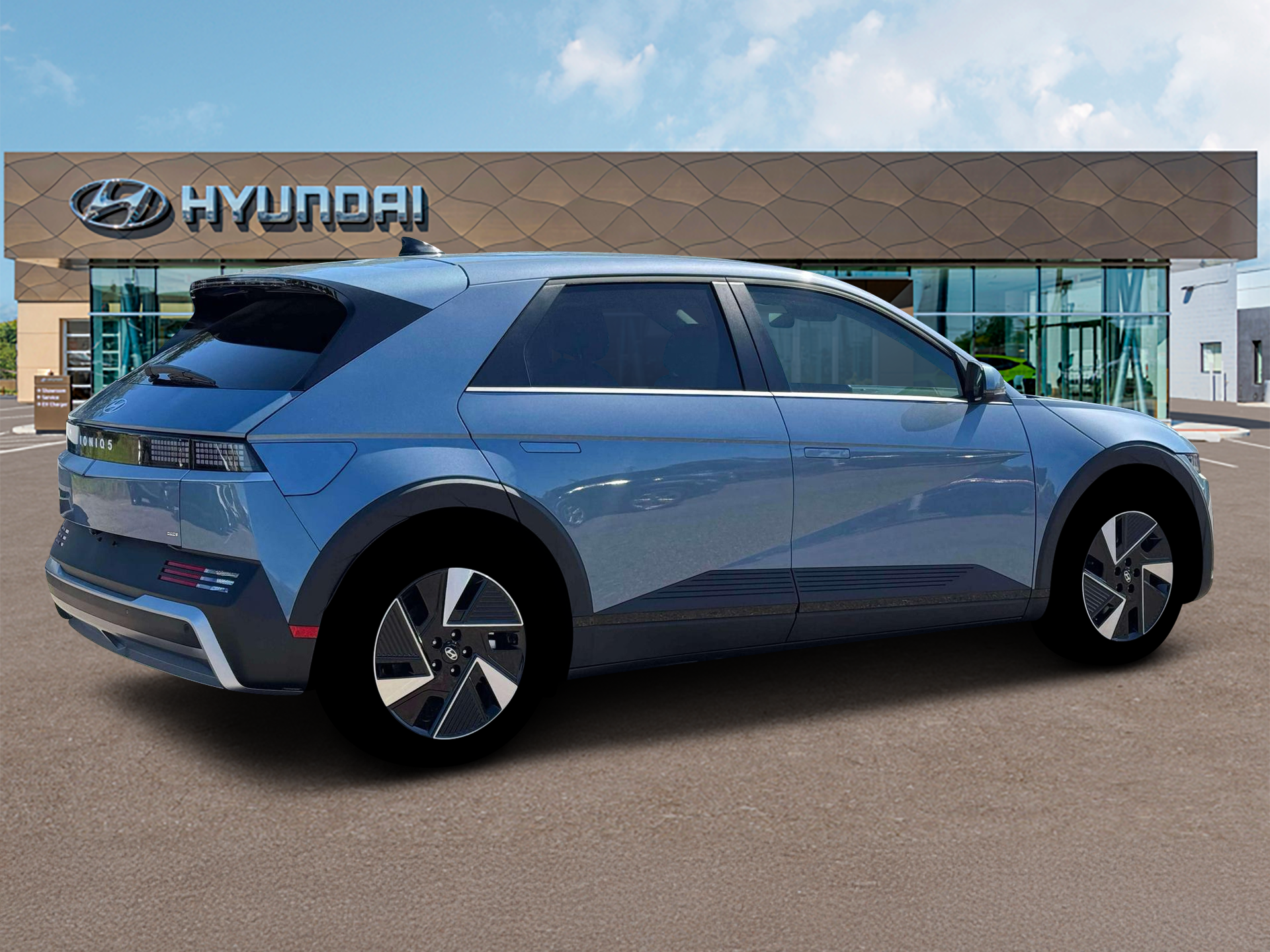 New 2026 Blue Hyundai SEL image 8
