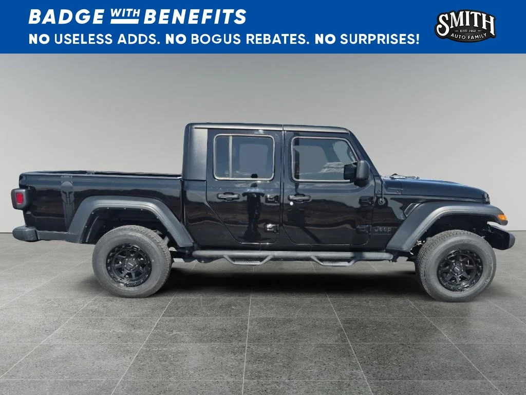 Used 2023 Black Clearcoat Jeep Sport image 3