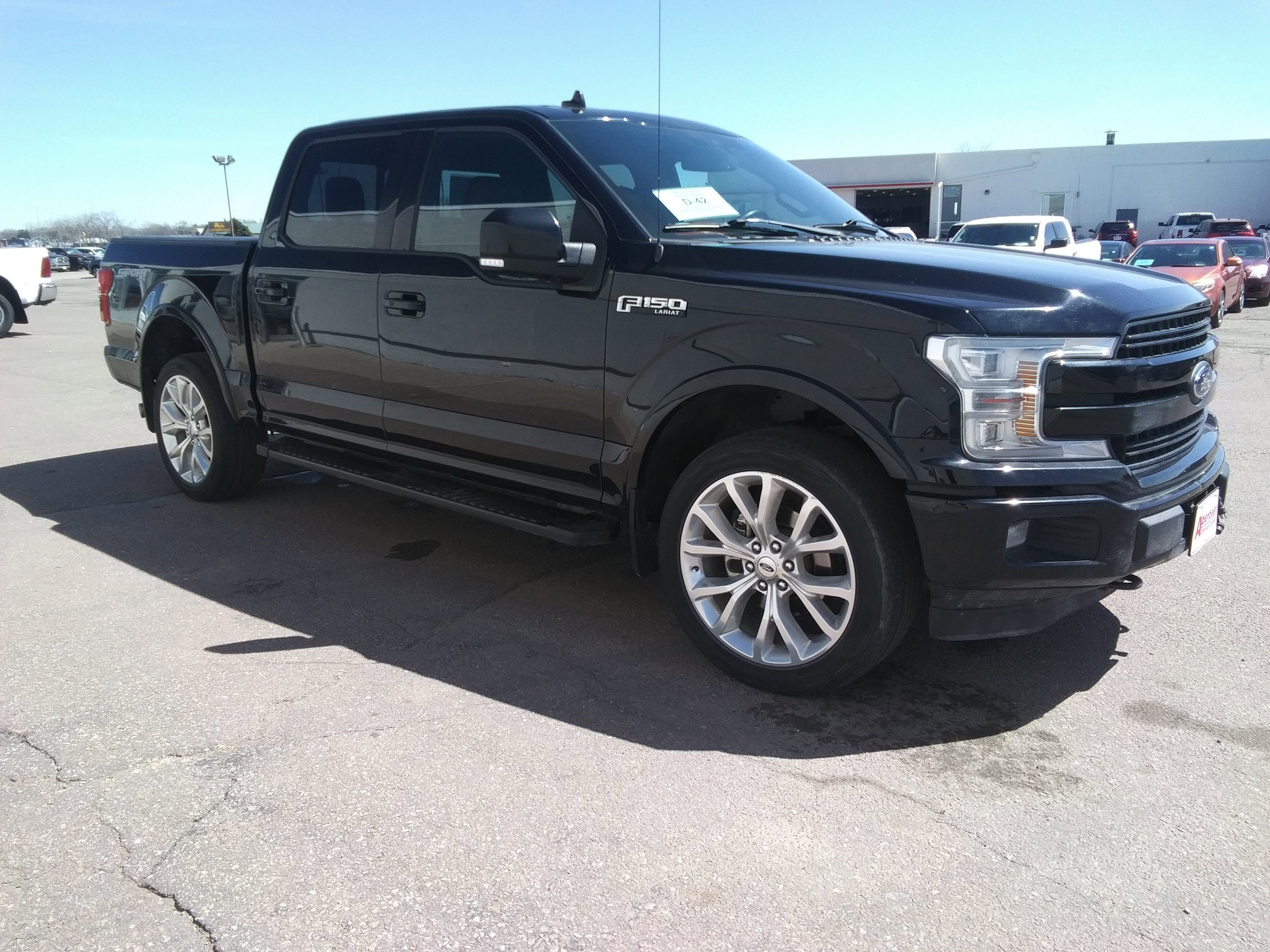 Used 2018 Black Ford Lariat image 4