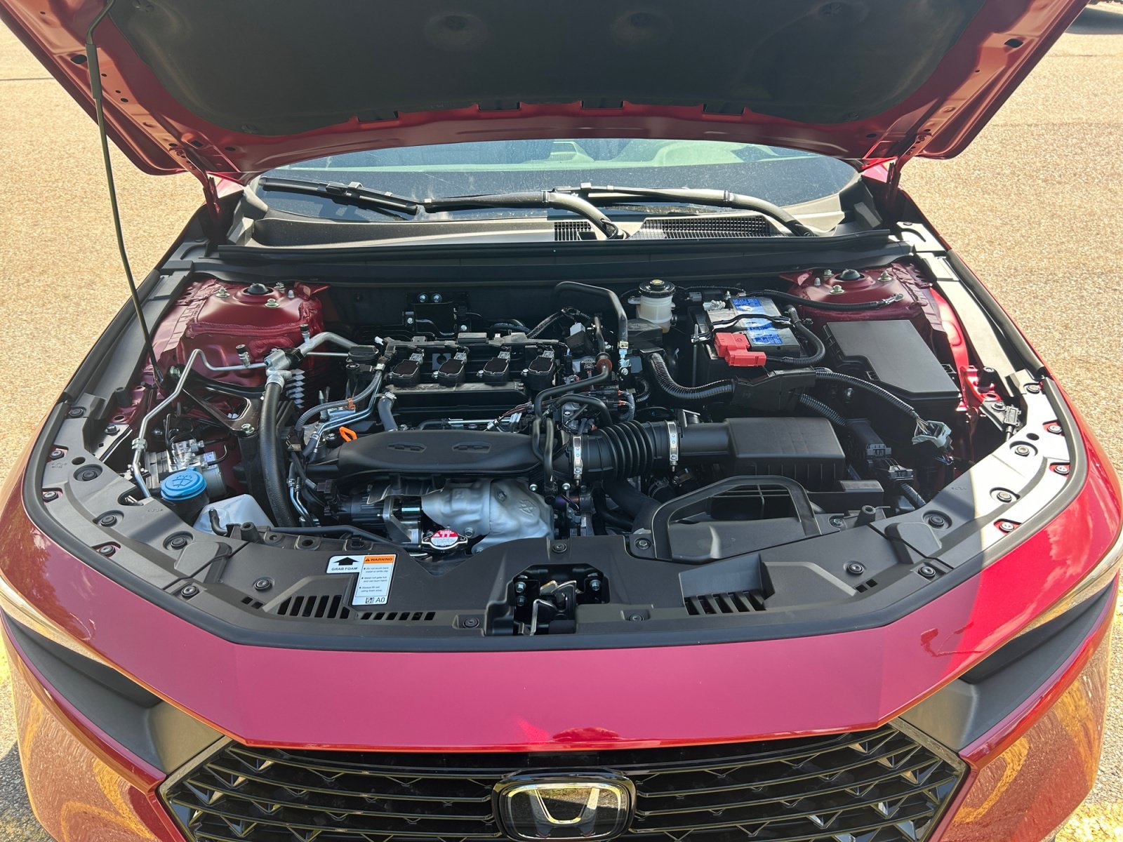 New 2026 Radiant Red Metallic Honda SE image 6