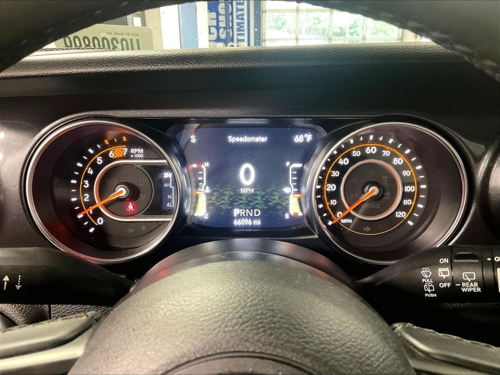 Used 2021 Black Jeep Unlimited Sport Altitude image 25