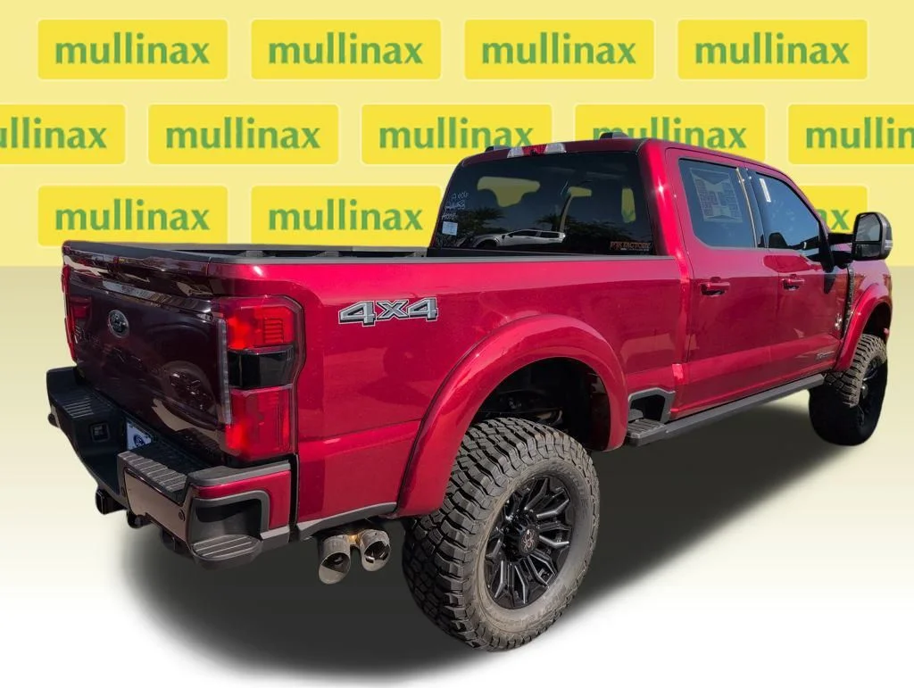 New 2026 Red Ford XLT BLACKWIDOW image 3