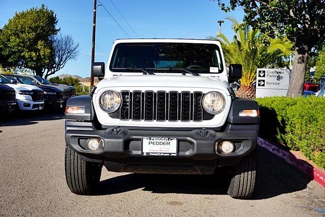 New 2026 Bright White Clearcoat Jeep Sport S image 5