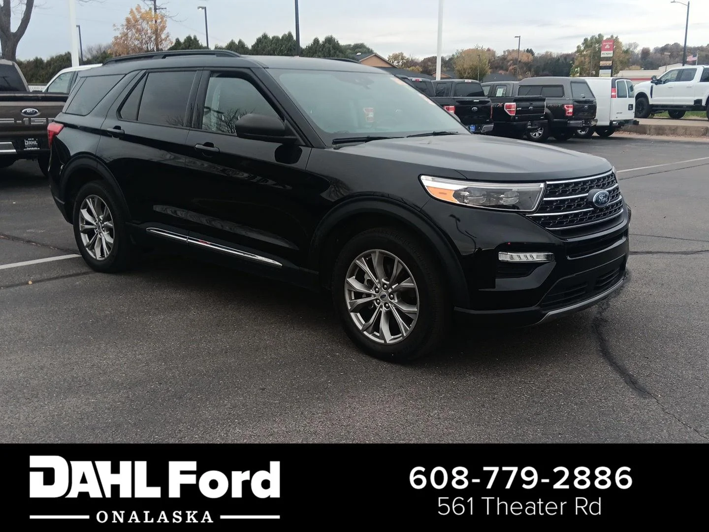 Used 2023 Agate Black Ford XLT image 1